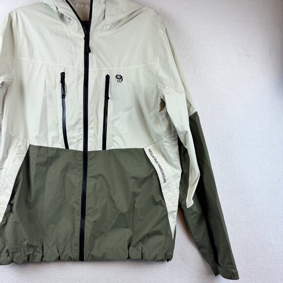 Mountain Hardwear Zip Jacket Mens Size S Windbreaker Active Hiking Camping - Picture 3 of 13